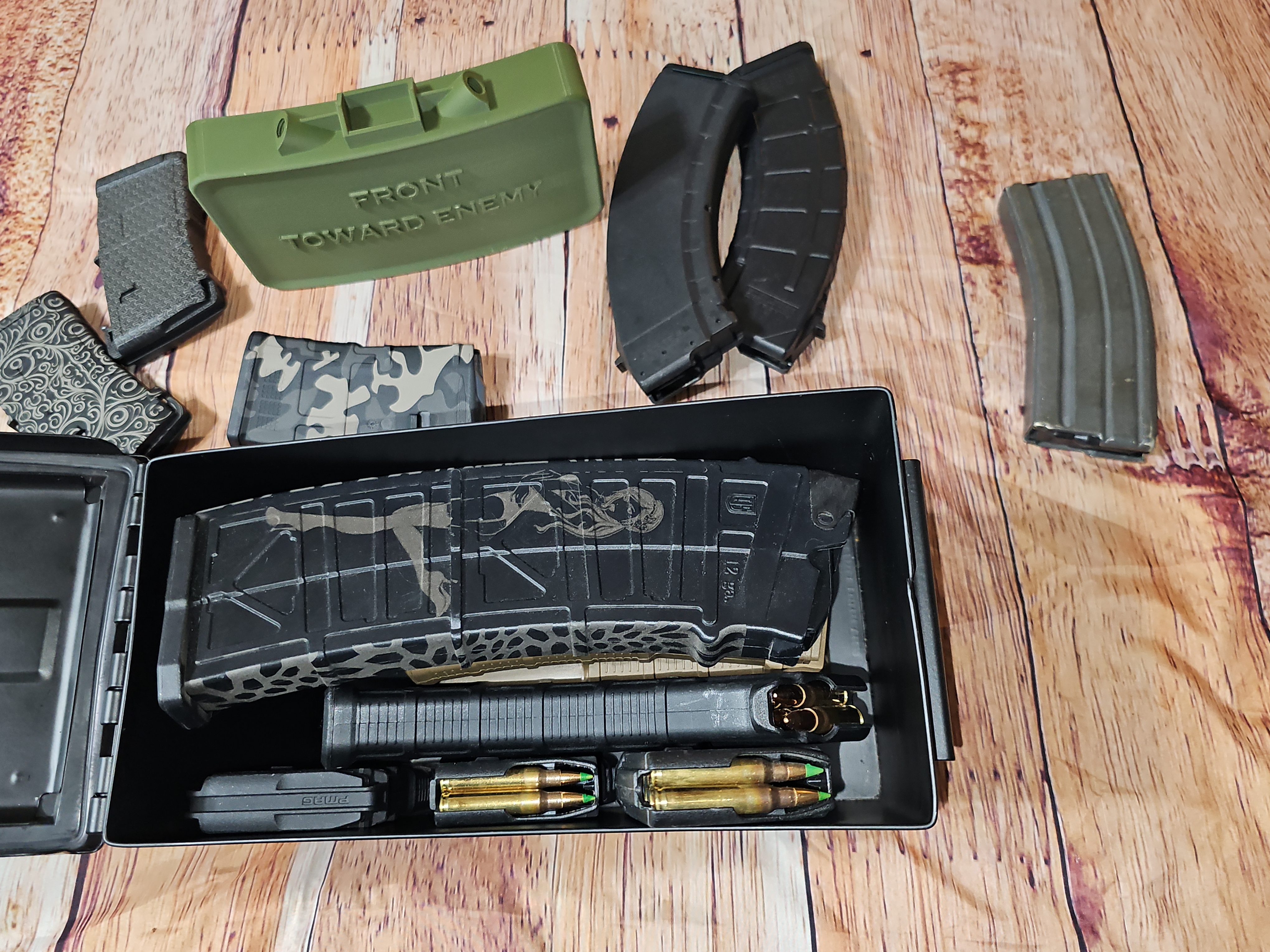 Custom Ammo Can - Laser engraved metal storage